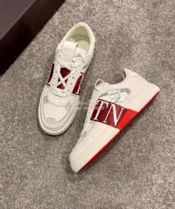 Replica Valentino VL7N Sneaker In Banded Calfskin Leather VW2S0V66 C07