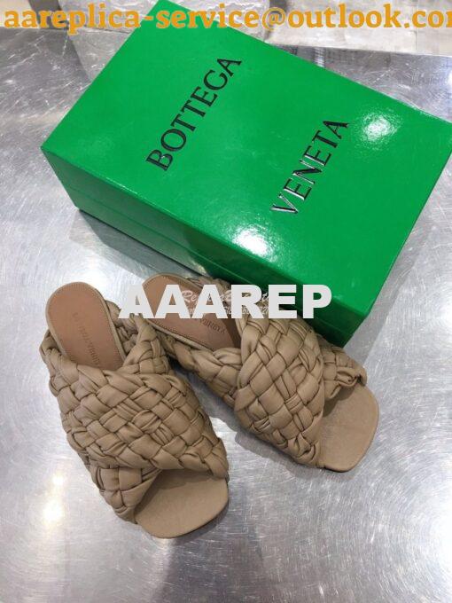 Replica Bottega Veneta BV Board Sandals 631935 Camel