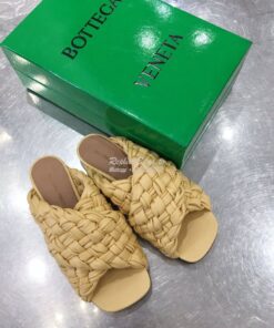 Replica Bottega Veneta BV Board Sandals 631935 Butter