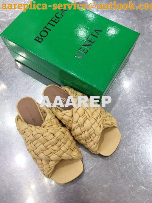 Replica Bottega Veneta BV Board Sandals 631935 Butter