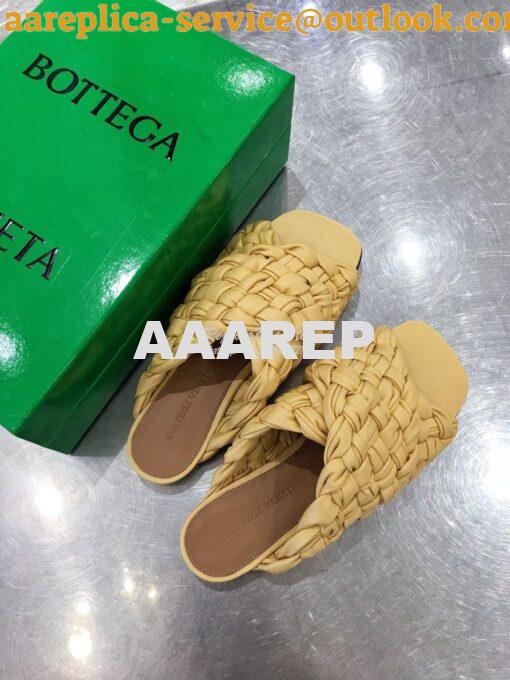 Replica Bottega Veneta BV Board Sandals 631935 Butter 2