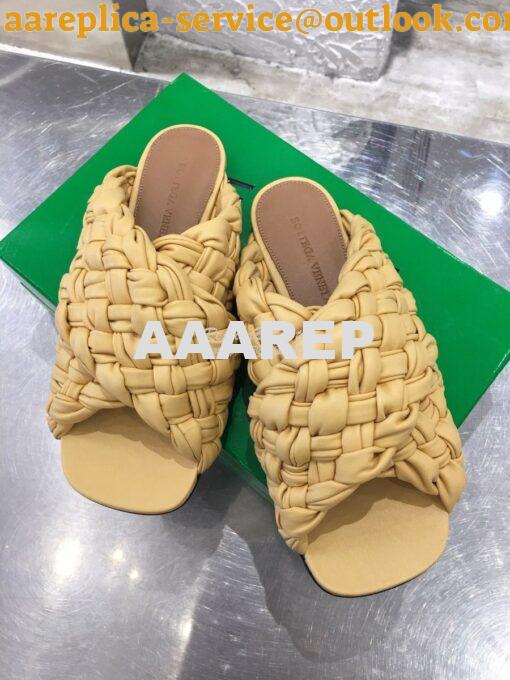 Replica Bottega Veneta BV Board Sandals 631935 Butter 3