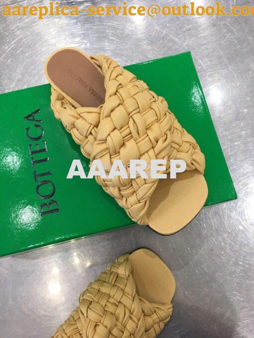 Replica Bottega Veneta BV Board Sandals 631935 Butter 5