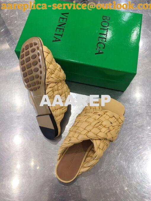 Replica Bottega Veneta BV Board Sandals 631935 Butter 8