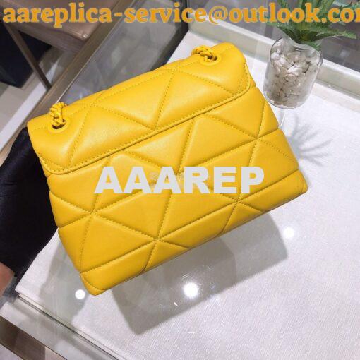 Replica Prada Small Spectrum Shoulder Bag 1BD233 Yellow 3