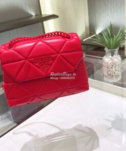 Replica Prada Small Spectrum Shoulder Bag 1BD233 Red