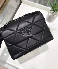 Replica Prada Small Spectrum Shoulder Bag 1BD233 Black