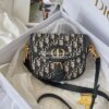 Replica Dior Large Bobby Bag Black Box Calfskin M9320U 13