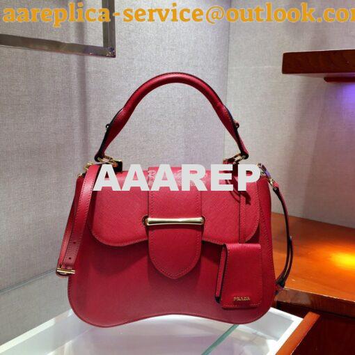 Replica Prada Sidonie Medium Bag 1BN005 Red