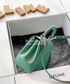 Replica Celine 16 Bag In Satinated Calfskin 187373 2 Sizes Celadon 2