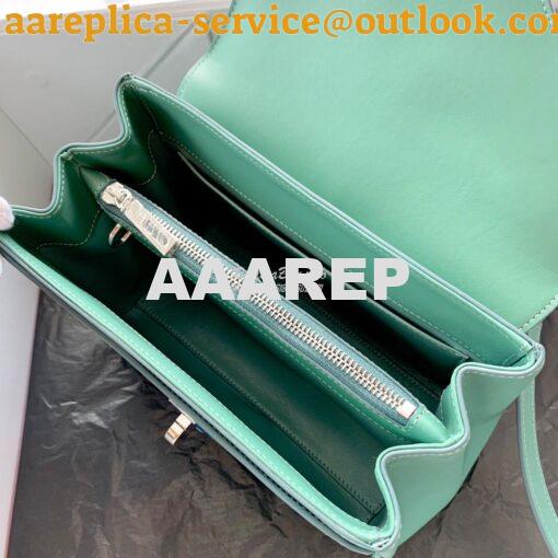 Replica Celine 16 Bag In Satinated Calfskin 187373 2 Sizes Celadon 6