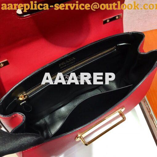 Replica Prada Sidonie Medium Bag 1BN005 Red 7