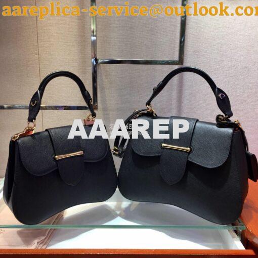 Replica Prada Large Sidonie Bag 1BN002 Black