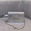 Replica Christian Dior Lady Dior Quilted in Lambskin Leather Bag Stone 15