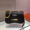 Replica Prada Sidonie Leather Shoulder Bag 1BD184 Red 9