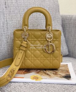 Replica Dior My ABCdior Lady Dior Bag M0538 Yellow