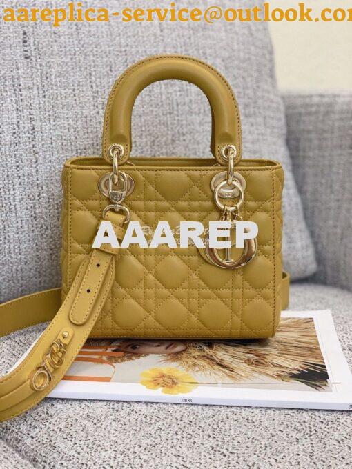 Replica Dior My ABCdior Lady Dior Bag M0538 Yellow