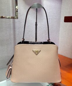 Replica Prada Matinée Small Handbag 1BA251 Powder Pink