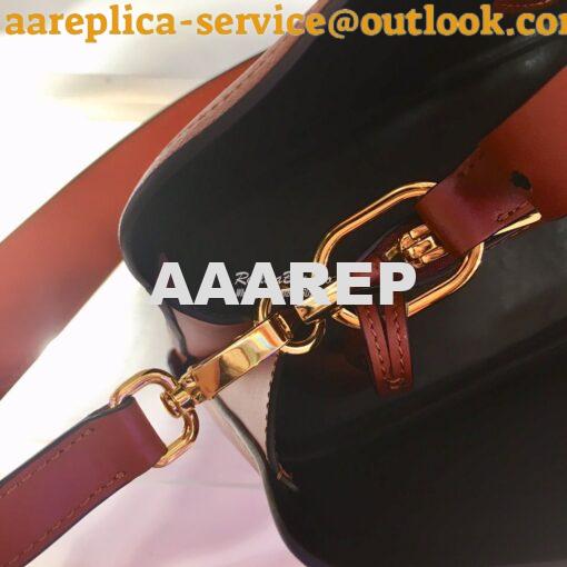 Replica Prada Matinée Small Handbag 1BA251 Caramel 6