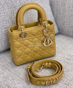 Replica Dior My ABCdior Lady Dior Bag M0538 Yellow 2