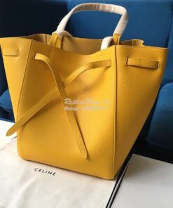 Replica Celine Small Cabas Phantom In Soft Grained Calfskin 189023 Yel