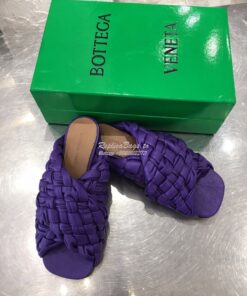 Replica Bottega Veneta BV Board Sandals 631935 Purple