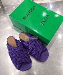 Replica Bottega Veneta BV Board Sandals 631935 Purple 2