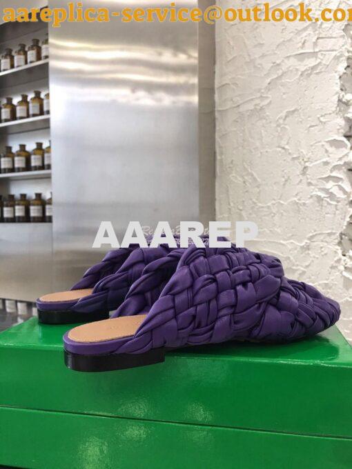 Replica Bottega Veneta BV Board Sandals 631935 Purple 4