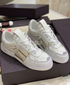 Replica Valentino Low-Top Calfskin VL7N Sneaker With Bands Vintage “Wo