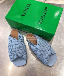 Replica Bottega Veneta BV Board Sandals 631935 BabyBlue