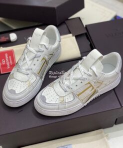 Replica Valentino Low-Top Calfskin VL7N Sneaker With Bands Vintage “Wo 2