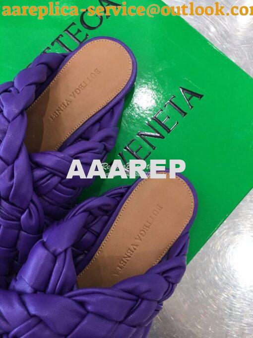 Replica Bottega Veneta BV Board Sandals 631935 Purple 6