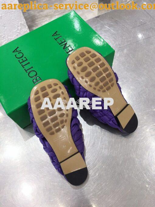 Replica Bottega Veneta BV Board Sandals 631935 Purple 7