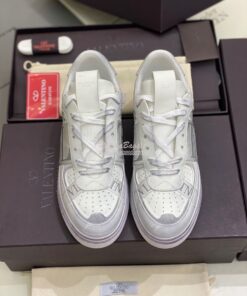 Replica Valentino Low-Top Calfskin VL7N Sneaker With Bands Vintage “Wo 2