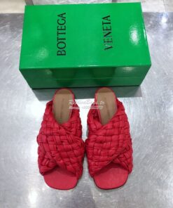 Replica Bottega Veneta BV Board Sandals 631935 Red 2