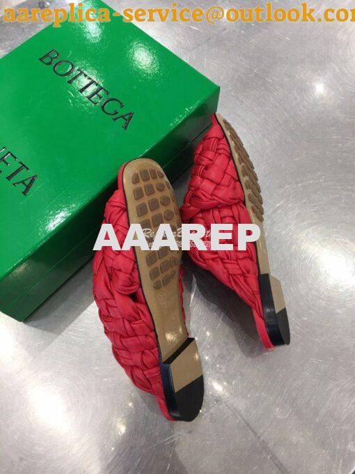 Replica Bottega Veneta BV Board Sandals 631935 Red 8