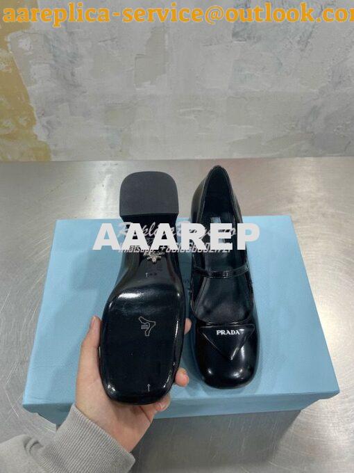 Replica Prada Brushed Leather Pumps 1I768M 26