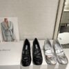 Replica Prada Metallic Leather Pumps 1I771M Silver 11