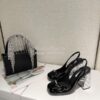 Replica Prada Patent Leather Pumps 1I771M Black 10