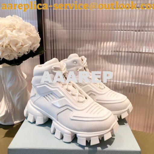 Replica Prada Cloudbust Thunder Sneakers Men/ Female 2TG180 White