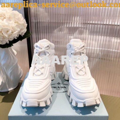 Replica Prada Cloudbust Thunder Sneakers Men/ Female 2TG180 White 2