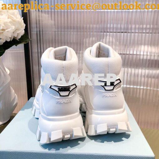 Replica Prada Cloudbust Thunder Sneakers Men/ Female 2TG180 White 8