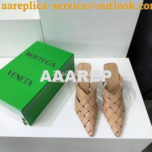 Replica Bottega Veneta BV Alfie Mule in Lambskin 740262 i 9