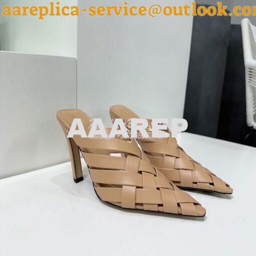 Replica Bottega Veneta BV Alfie Mule in Lambskin 740262 i 12