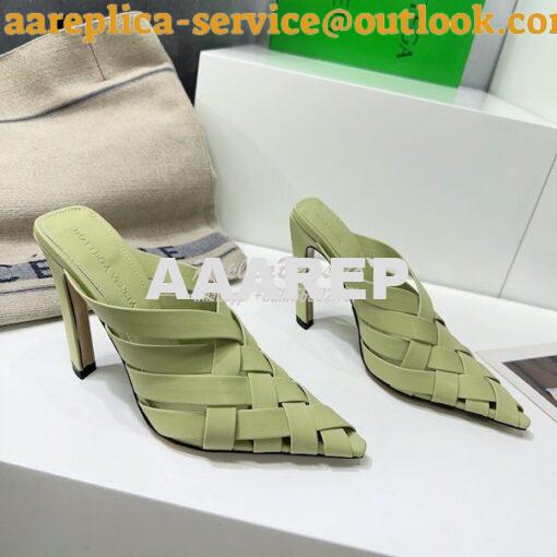 Replica Bottega Veneta BV Alfie Mule in Lambskin 740262 i 19