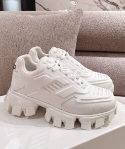 Replica Prada Cloudbust Thunder Sneakers Men Female 1E819L White