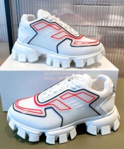 Replica Prada Cloudbust Thunder Sneakers Men Female 2EG293 White