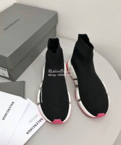 Replica Balenciaga Speed 2.0 Sneaker 617196 Black MC 2