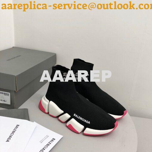 Replica Balenciaga Speed 2.0 Sneaker 617196 Black MC 4