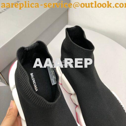 Replica Balenciaga Speed 2.0 Sneaker 617196 Black MC 6